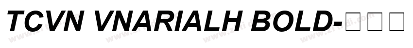 TCVN VnArialH Bold字体转换